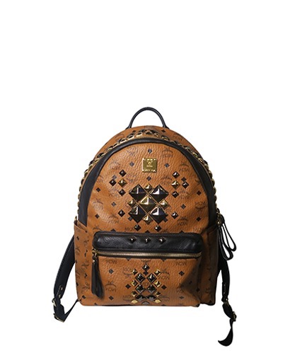Stark Stud Backpack Viseto Canvas, front view